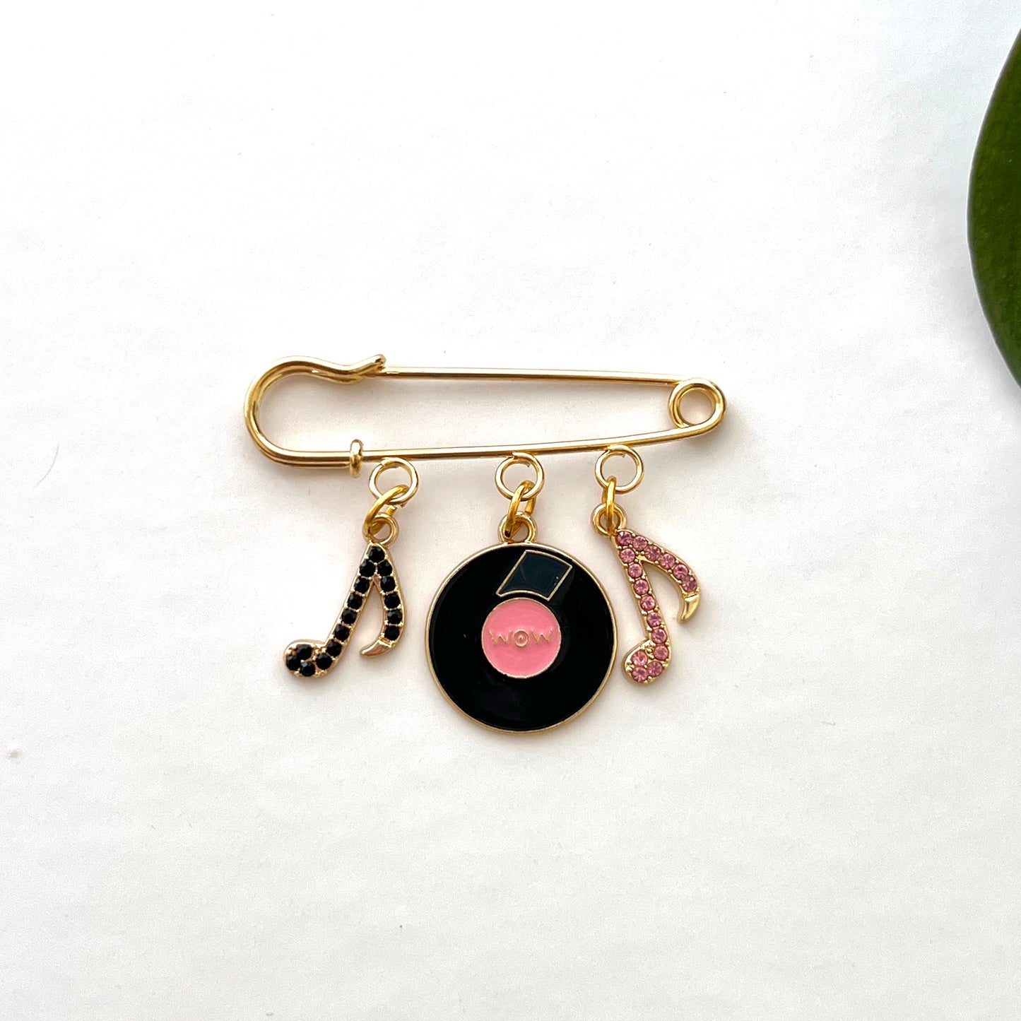 Müzik Nota İğne Broş