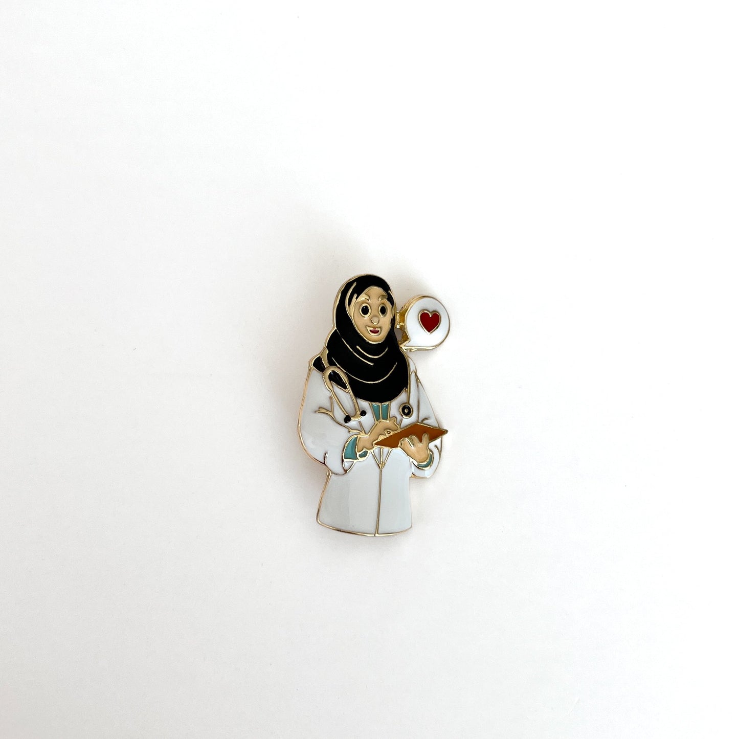 Tesettürlü Doktor Broş