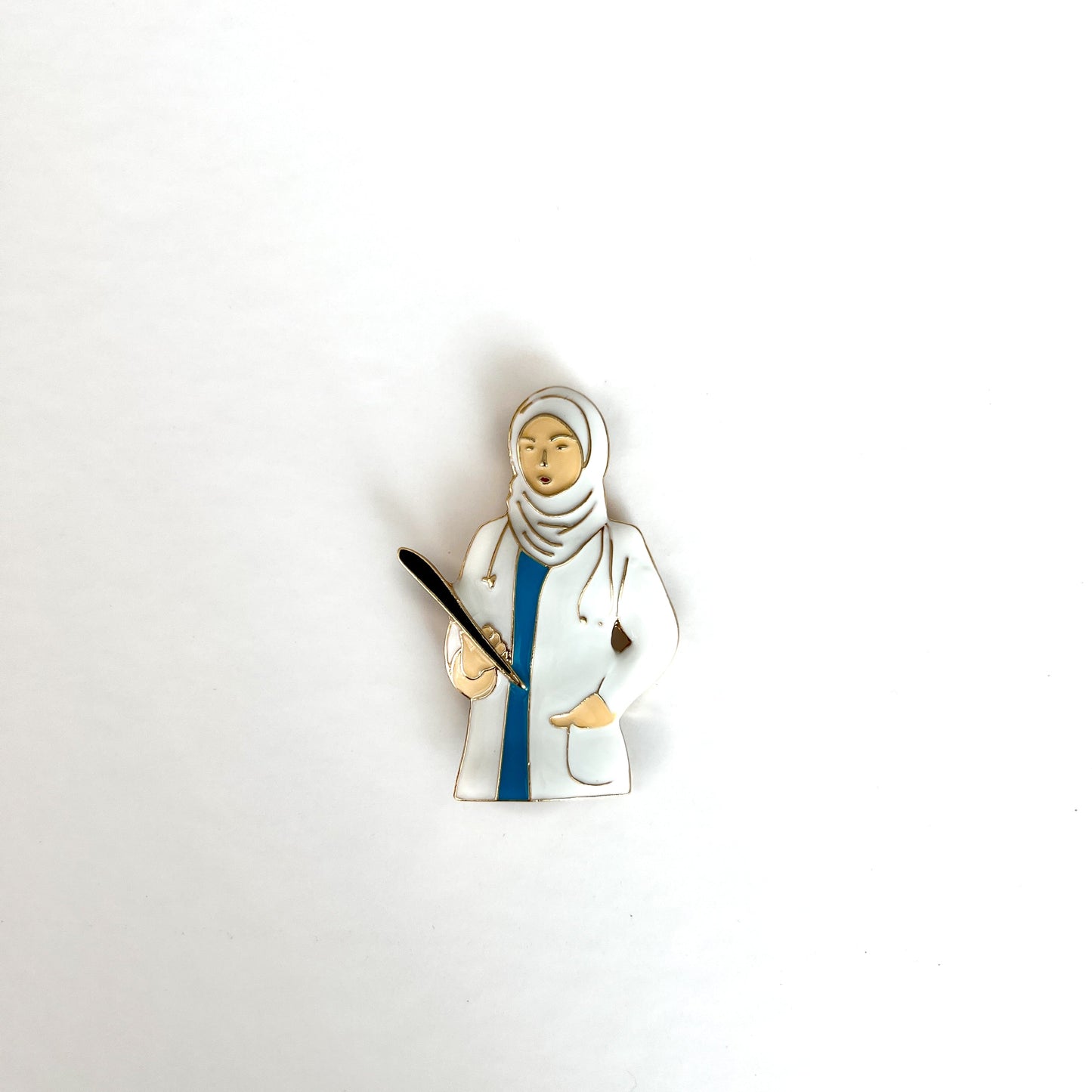 Türbanlı Doktor Broş