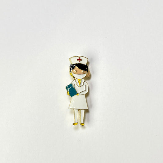Maskeli Hemşire Broş