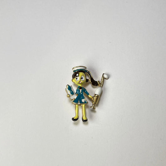 Şırıngalı Hemşire2 Broş