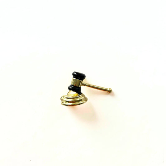 Hakim Yargı Tokmağı Broş