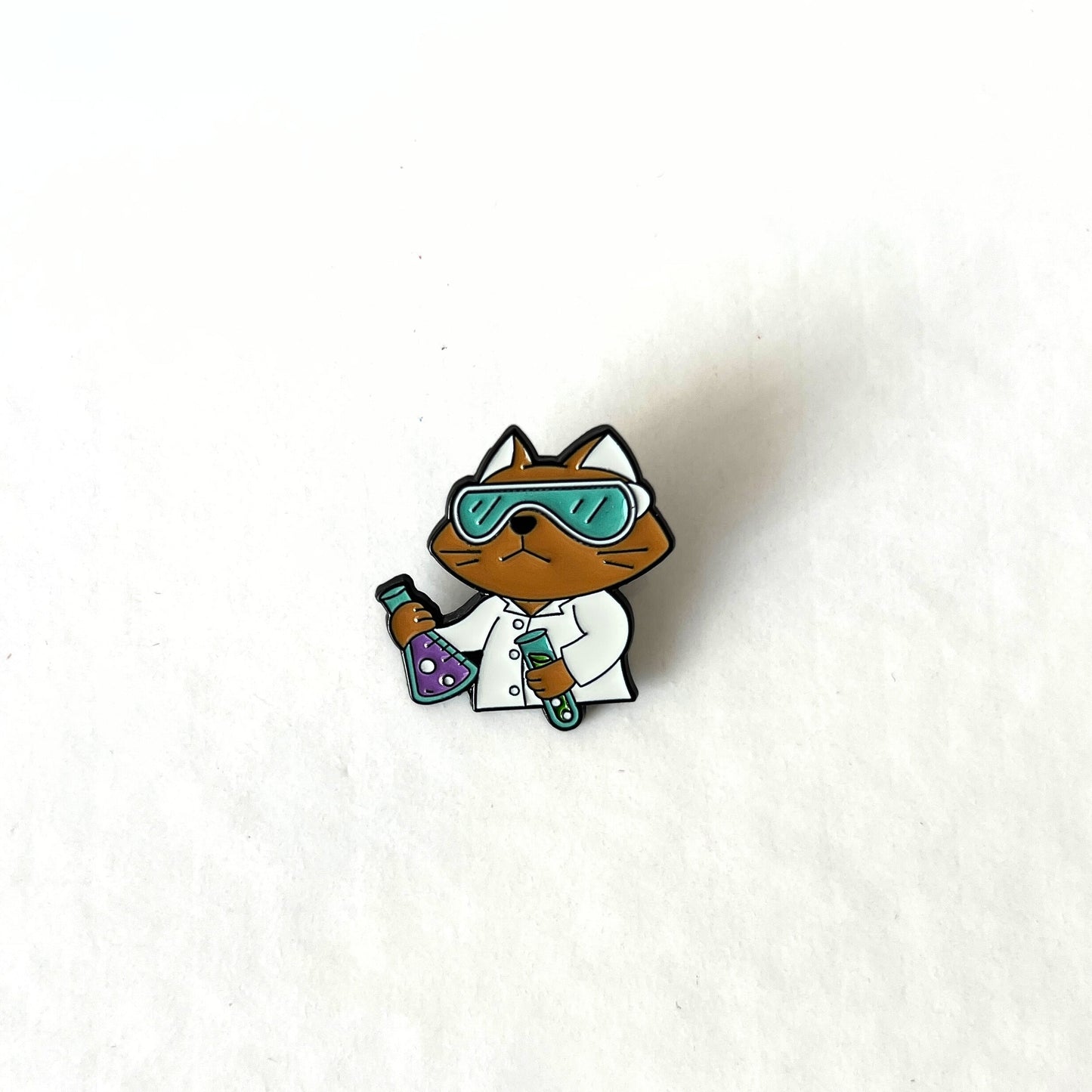 Kimyacı Kedi Pin