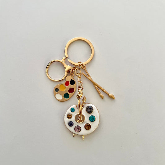 Resim Paleti Anahtarlık🎨