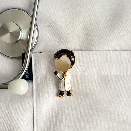 Erkek Doktor Broş