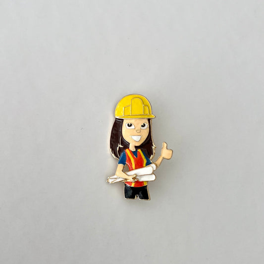 Kadın Mühendis Broş