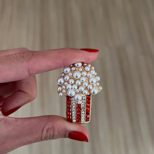 Pop Corn Broş
