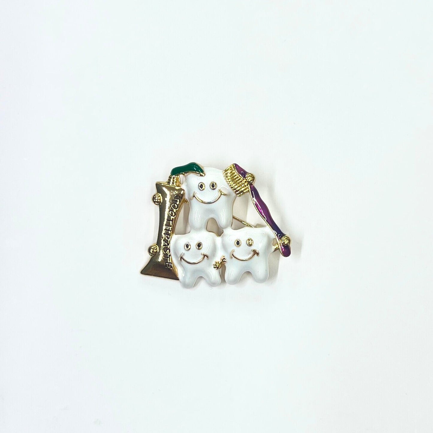 Diş Macunu Fırçalı Dişçi Broş🦷