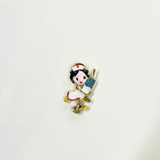 Şırıngalı Hemşire Broş