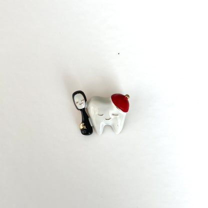 Fırçalı Dişçi Broş